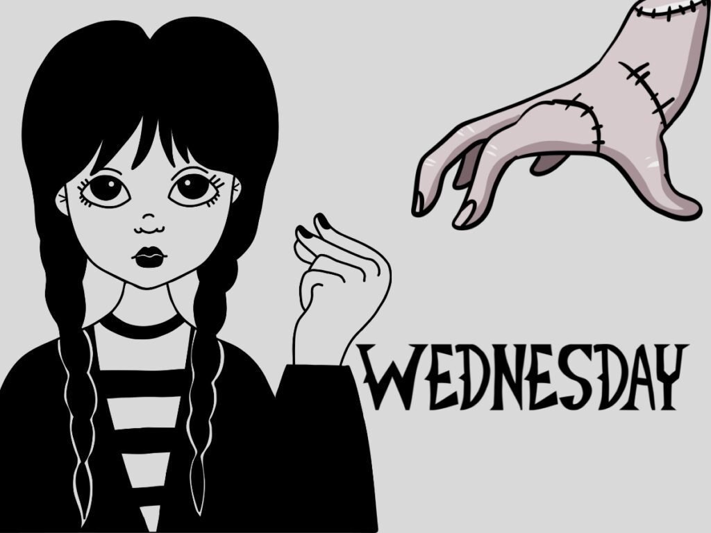 Wednesday Addams dances like no one's watching