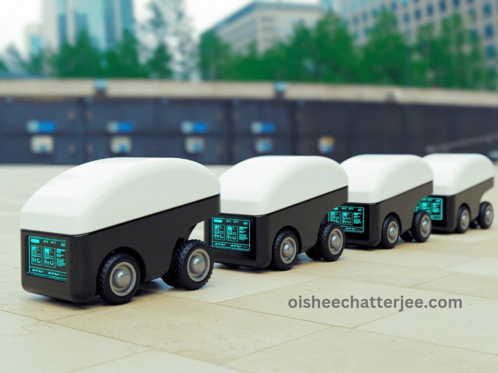 Autonomous Delivery Robots working