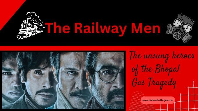 The image shows the topic of the blog on railway men