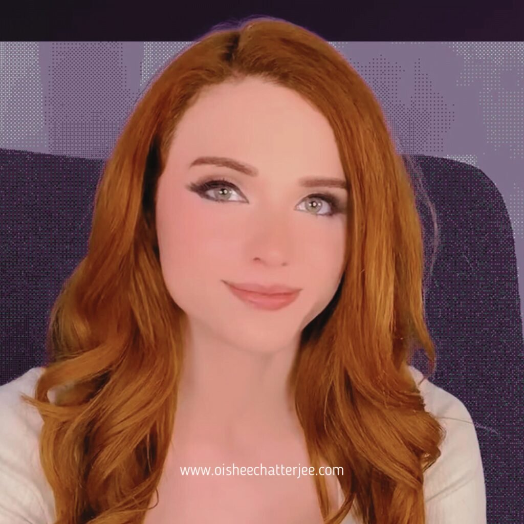 AI generated image of Amouranth 