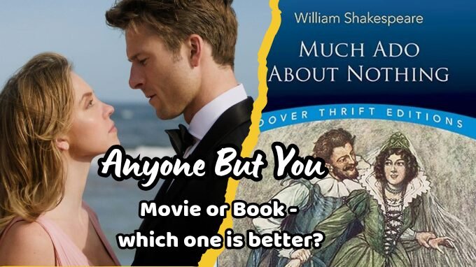 This image shows that the blog is about the movie anyone but you and it's original book