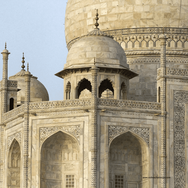 Pietra Dura details on the Taj Mahal