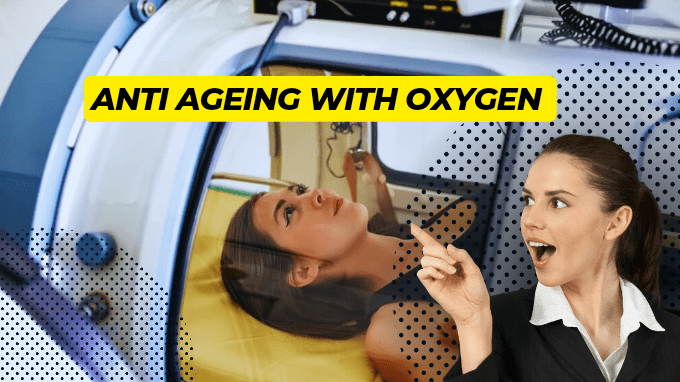 The image shows the topic of the blog is about anti-aging using oxygen for a therapy